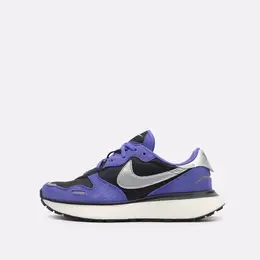 NIKE: Фиолетовые кроссовки  Waffle