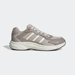 adidas: Серебристые кроссовки 