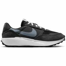NIKE: Чёрные кроссовки  Waffle
