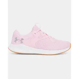 Under Armour: Розовые кроссовки  Charged