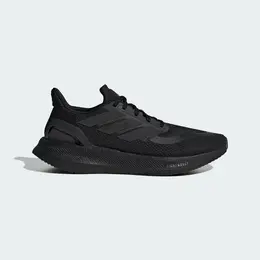 adidas: Чёрные кроссовки  PureBoost