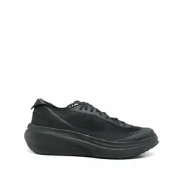 Y-3: Чёрные кроссовки 