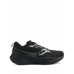 Saucony: Чёрные кроссовки 