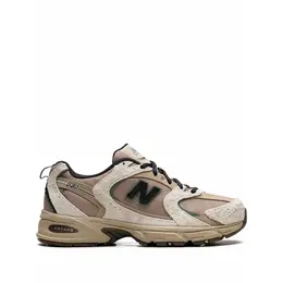 New Balance: Бежевые кроссовки  530