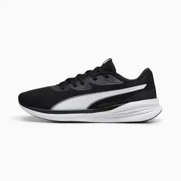 PUMA: Чёрные кроссовки 