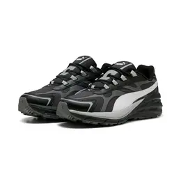 PUMA: Чёрные кроссовки 