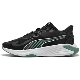 PUMA: Чёрные кроссовки 