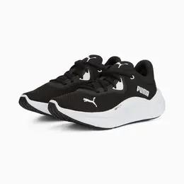PUMA: Чёрные кроссовки 