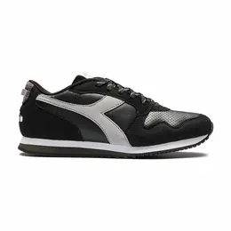 Diadora: Чёрные кроссовки 