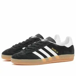adidas: Чёрные кроссовки  Gazelle Indoor