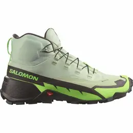 Salomon: Зелёные кроссовки 