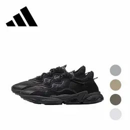 adidas: Чёрные кроссовки  Ozweego
