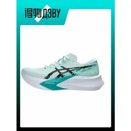 ASICS: Зелёные кроссовки 