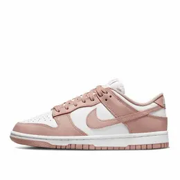 NIKE: Белые кеды  Dunk Low Retro
