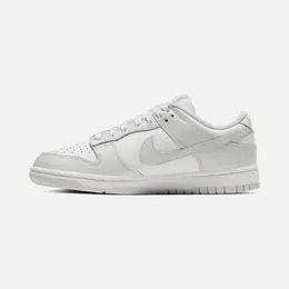 NIKE: Белые кеды  Dunk Low Retro