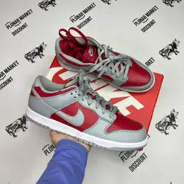 NIKE: Серые кроссовки  Dunk Low