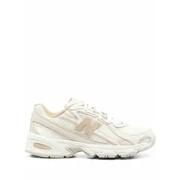 New Balance: Белые кроссовки 