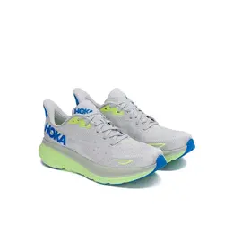 HOKA ONE ONE: Серые кроссовки 