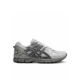 ASICS: Серебристые кроссовки  Gel