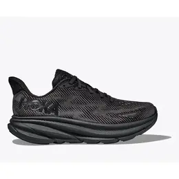HOKA ONE ONE: Чёрные кроссовки 