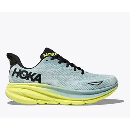 HOKA ONE ONE: Голубые кроссовки 