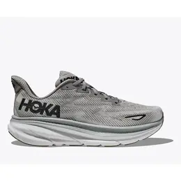 HOKA ONE ONE: Серые кроссовки 