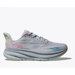 HOKA ONE ONE: Серые кроссовки 