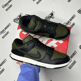 NIKE: Тёмные кроссовки  Dunk Low