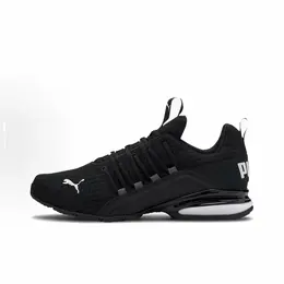 PUMA: Чёрные кроссовки 