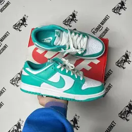 NIKE: Белые кроссовки  Dunk Low Retro