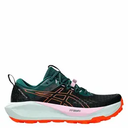 ASICS: Чёрные кроссовки 
