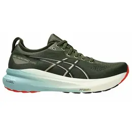 ASICS: Кроссовки цвета хаки 