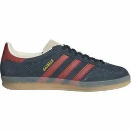 adidas: Синие кроссовки  Gazelle Indoor