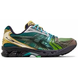 ASICS: Зелёные кроссовки  Gel-Kayano 14