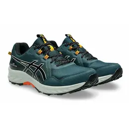 ASICS: Зелёные кроссовки 