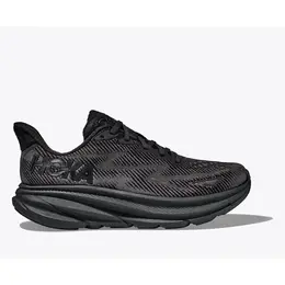 HOKA ONE ONE: Чёрные кроссовки 