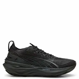 PUMA: Чёрные кроссовки 
