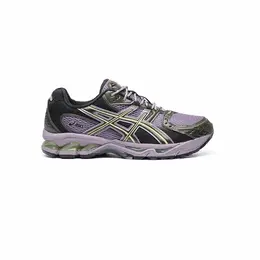 Asics: Чёрные кроссовки 