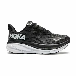 HOKA ONE ONE: Чёрные кроссовки 