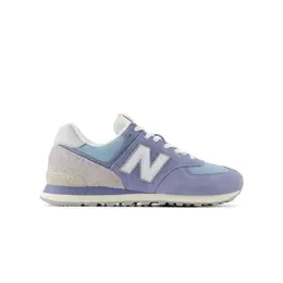 New Balance: Синие кроссовки  574