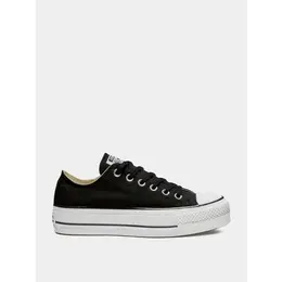 Converse: Чёрные кеды  Chuck Taylor All Star Lift