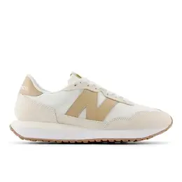 New Balance: Белые кроссовки  237