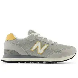 New Balance: Серые кроссовки  515
