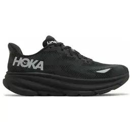 HOKA ONE ONE: Чёрные кроссовки 