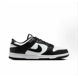 NIKE: Чёрные кроссовки  Dunk Low
