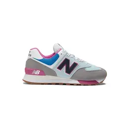 New Balance: Серые кроссовки  574