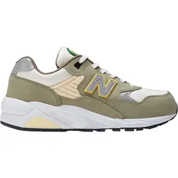 New Balance: Кроссовки цвета хаки 