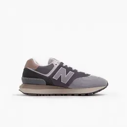 New Balance: Серые кроссовки  574