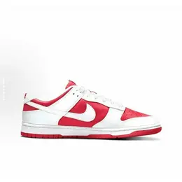 NIKE: Красные кроссовки  Dunk Low