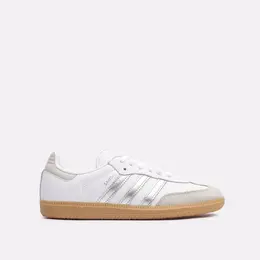 adidas: Белые кроссовки  Samba